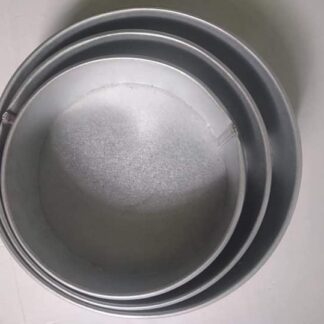 Aluminium Round Cake Mold 6" -1pc